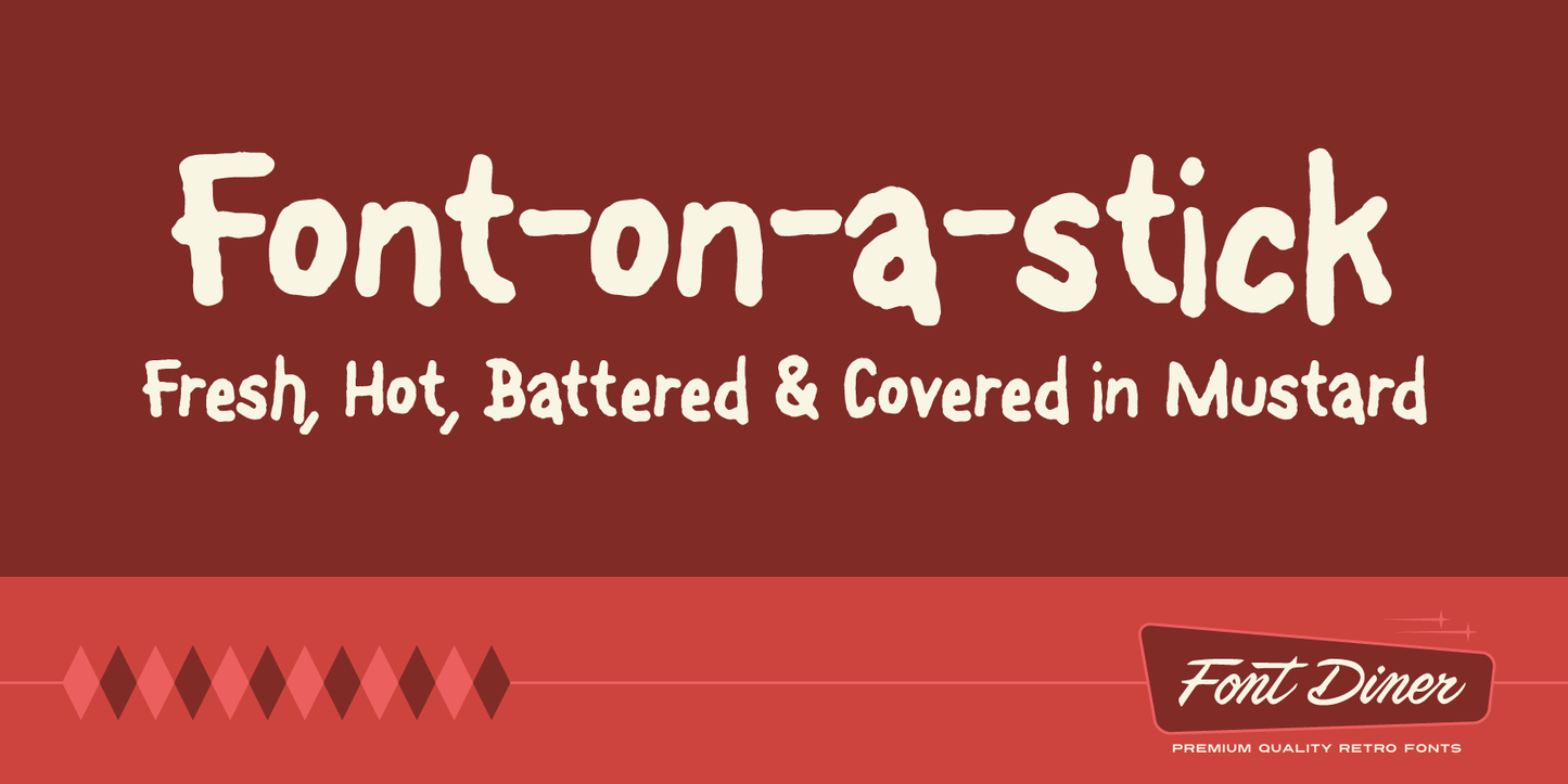Font-On-A-Stick font preview