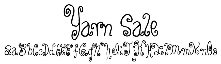 Yarn Sale