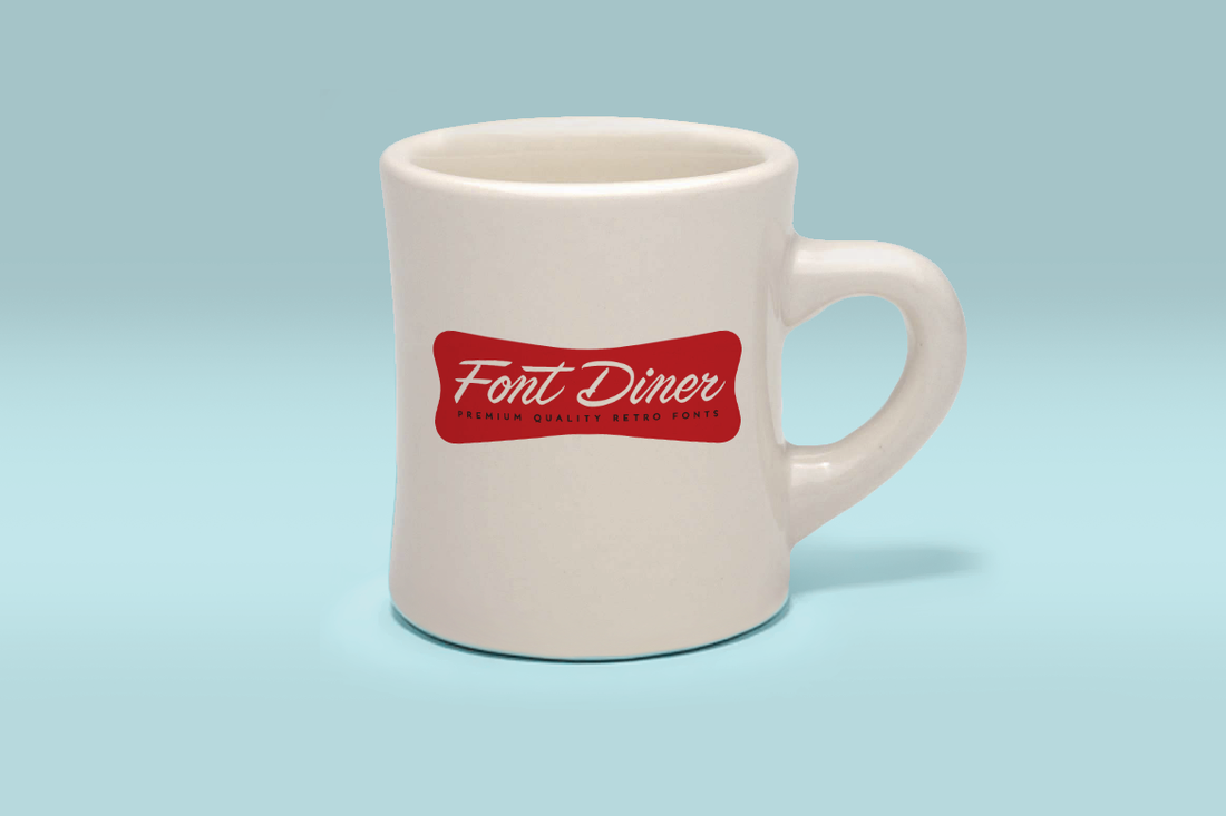 Font Diner Mugs Are Back!