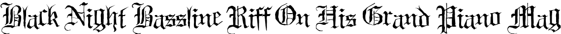 Black Night