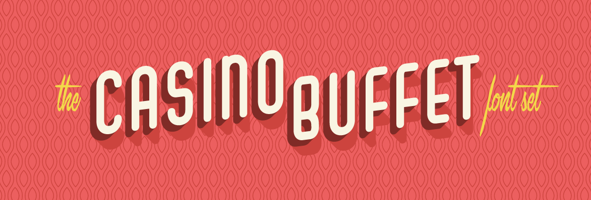 Casino Buffet Font Set