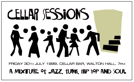 CELLAR SESSIONS POSTER