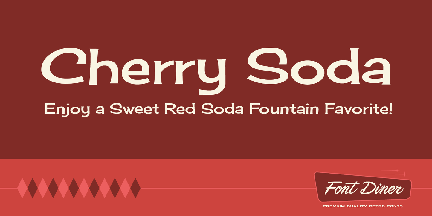 Cherry Soda font preview