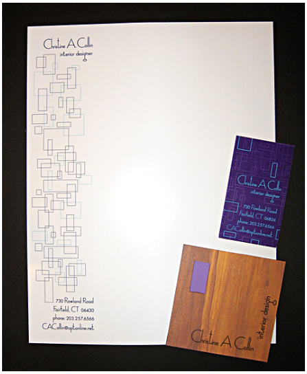 COLLIN INTERIOR DESIGN STATIONARY
