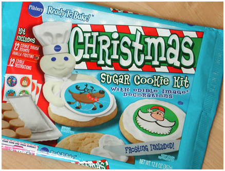 PILLSBURY CHRISTMAS SUGAR COOKIE KIT