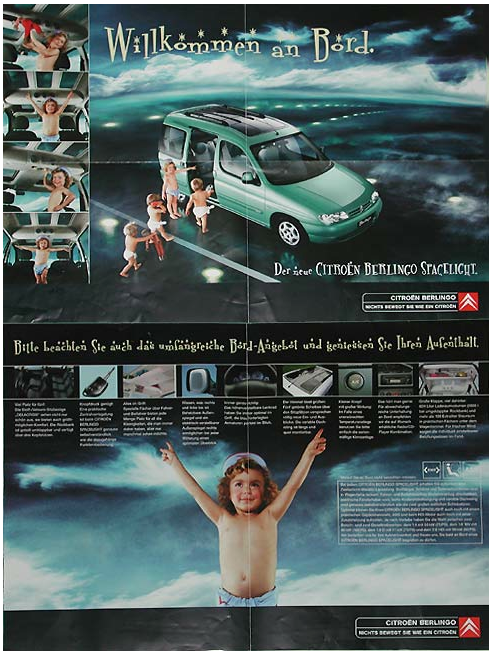CITROEN BERLINGO MINIVAN BROCHURE