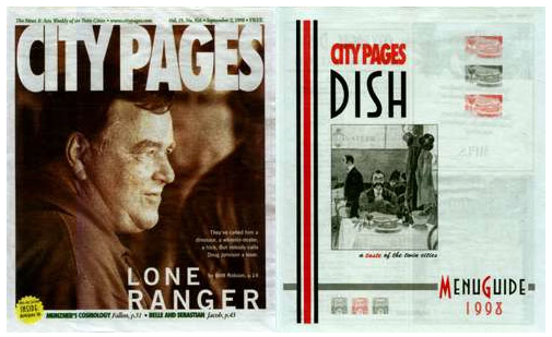 CITY PAGES MENU GUIDE
