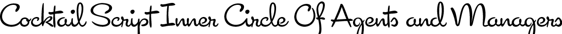 Cocktail Script