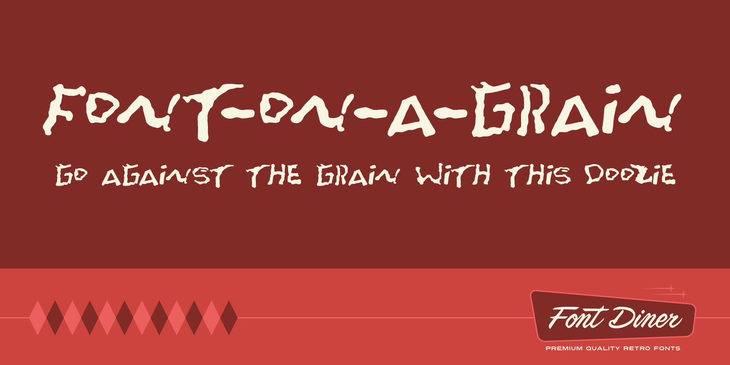 Font-On-A-Grain font preview