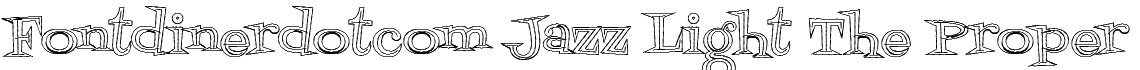 Fontdinerdotcom Jazz Light