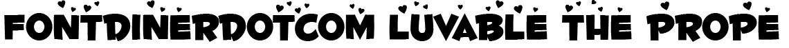 Fontdinerdotcom Luvable