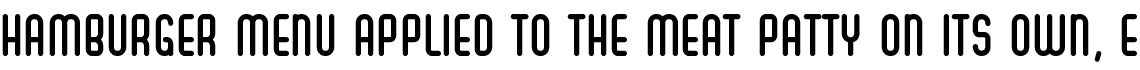 Hamburger Menu
