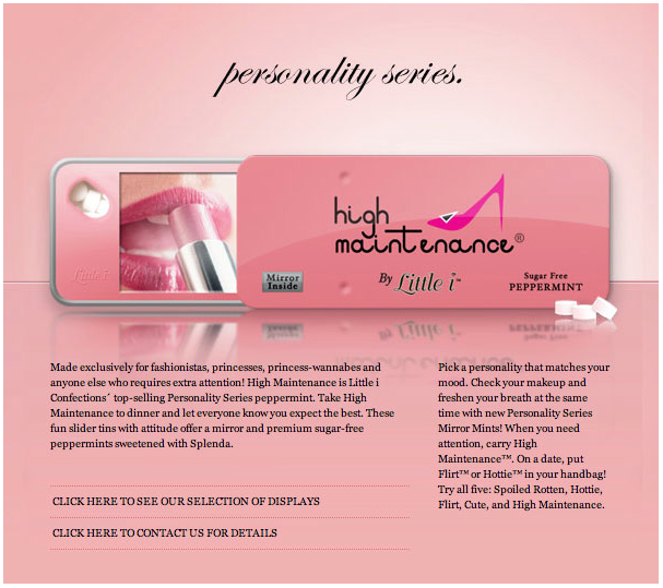 HIGH MAINTENANCE MINTS