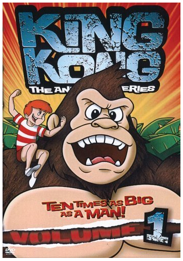 KING KONG THE ANIMATED SERIES DVD