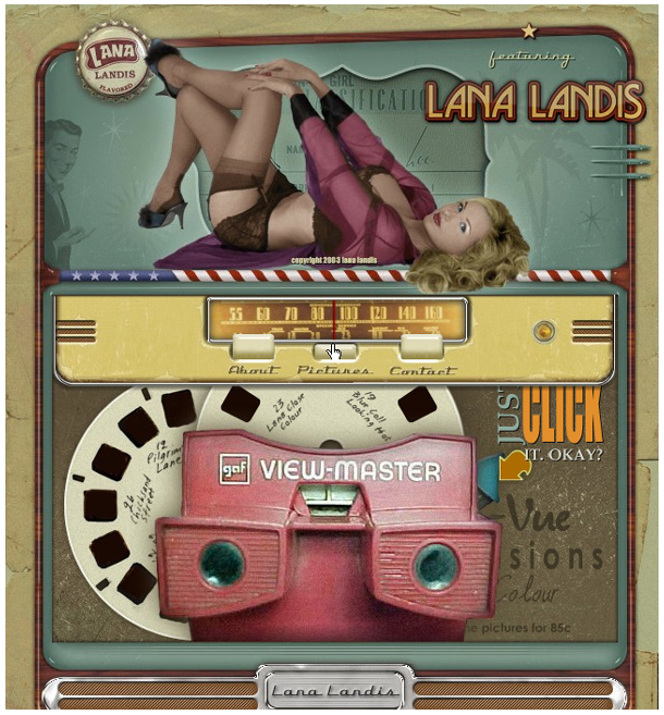 LANA LANDIS WEBSITE