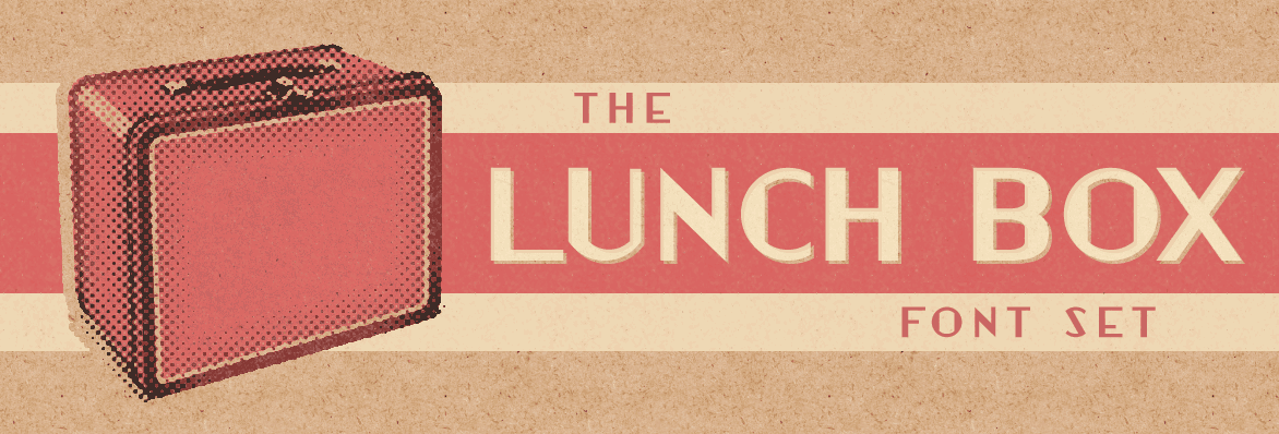 Lunch Box Font Set