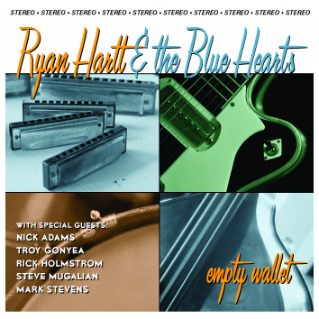 RYAN HARTT & THE BLUE HEARTS CD DESIGN