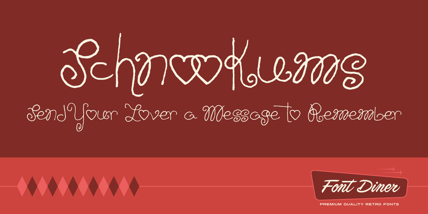 Schnookums font preview