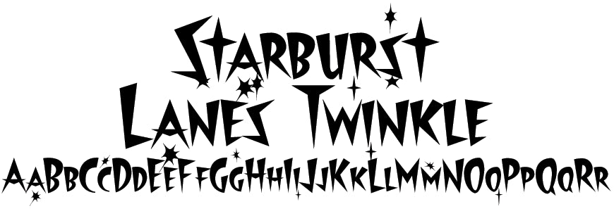 Starburst Lanes Twinkle