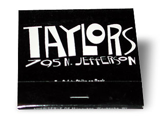 TAYLORS MATCKBOOK COVER