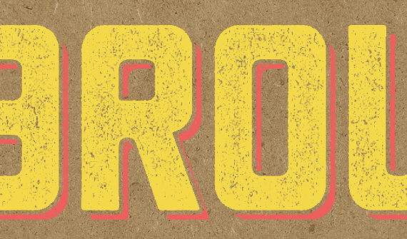 Brown Bag Font Set 1940s Art Deco font artwork font