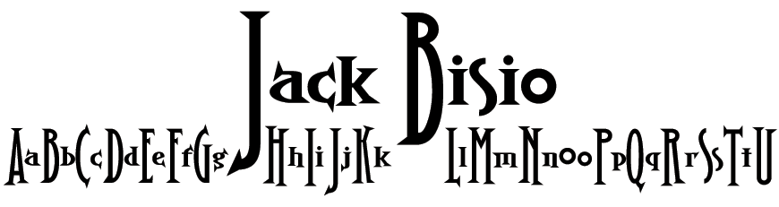 Jack Bisio Font