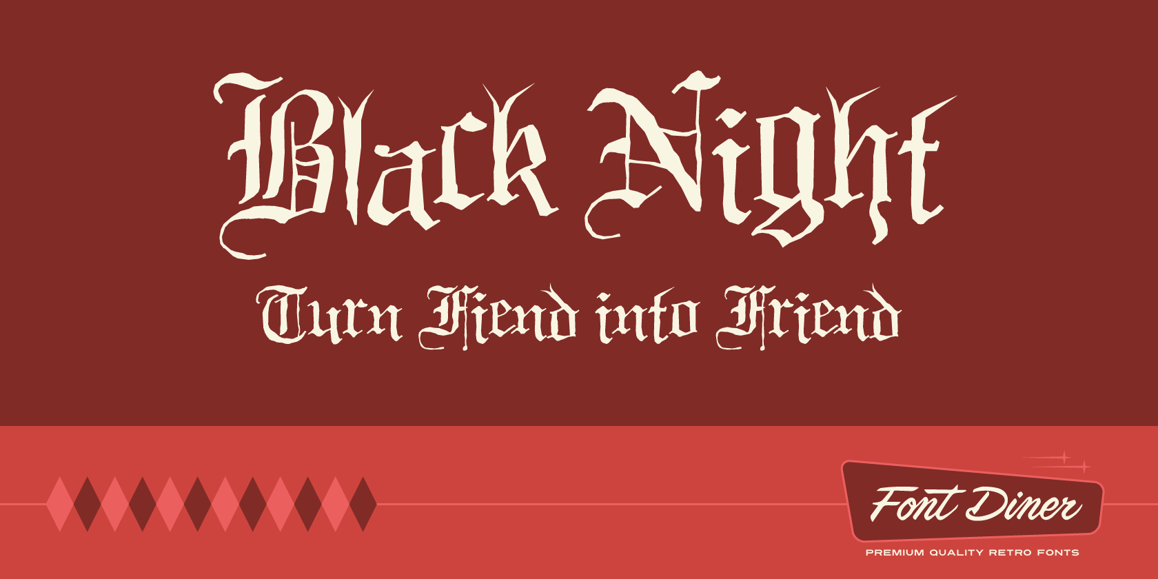 Black Night Font