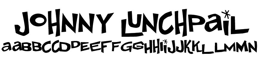 Johnny Lunchpail Font