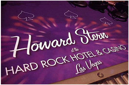 Howard Stern At The Hard Rock Casino