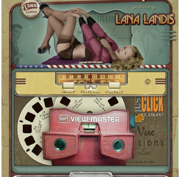 Lana Landis Website